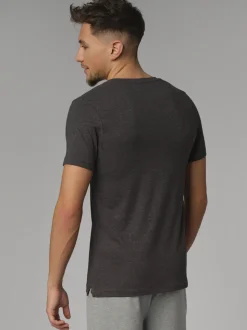 Basic Shirt kurzarm V-Ausschnitt