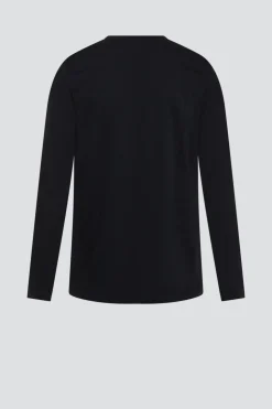 Basic Shirt langarm Rundhals