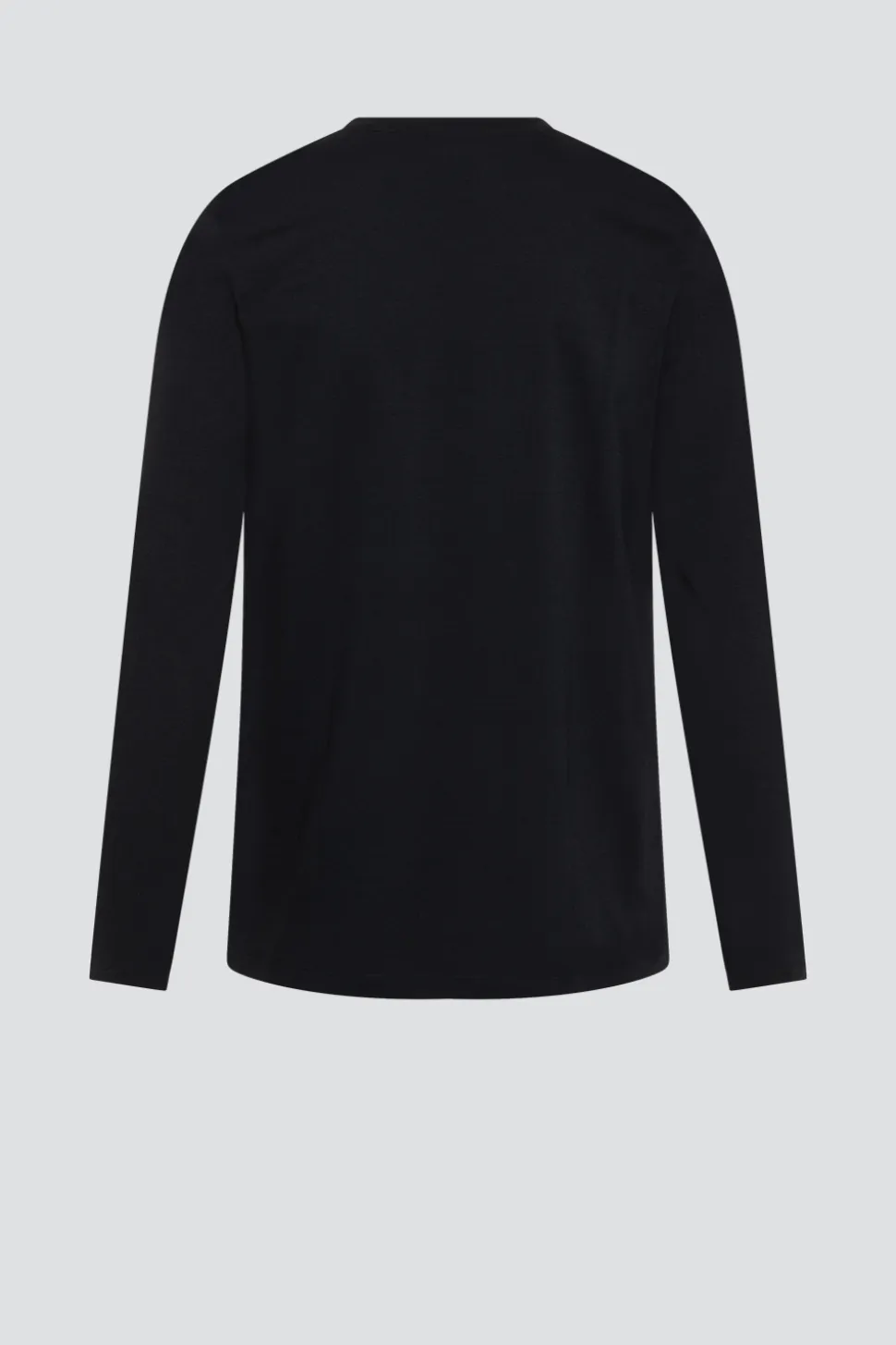 Basic Shirt langarm Rundhals