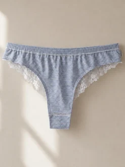 Brasil Slip mit Spitze