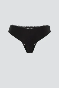 Brasil-Slip mit Spitze