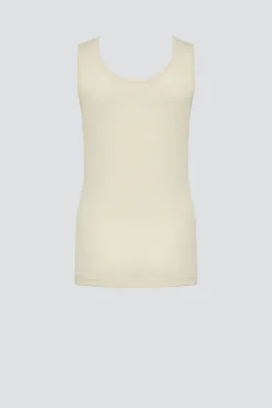 Feinripp Shirt ohne Arm