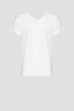 Kurzarm Shirt aus Baumwolle und Micromodal