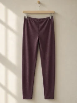 Leggings aus Merinowolle & Seide