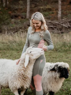 100 % Merinowolle-Hose für Damen | 190 g/m² | Exzellenter Wärmeschutz
