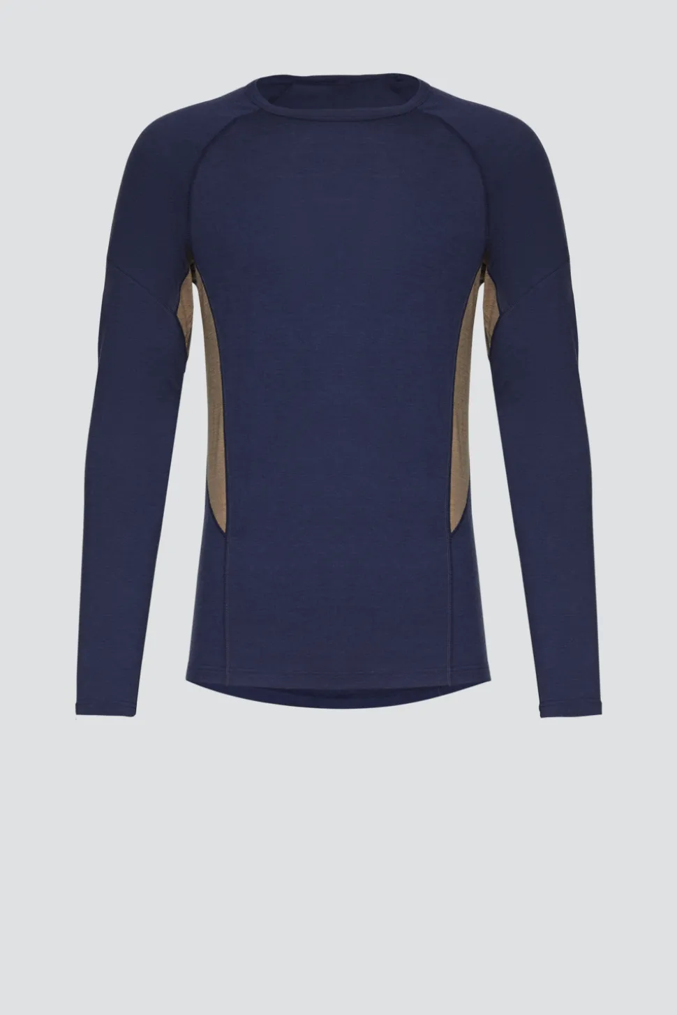 100 % Merinowolle-Shirt langarm | 190 g/m² | Hervorragendes Sweatmanagement dank integrierten Mesh-Einsätzen