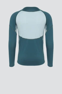 100 % Merinowolle-Shirt langarm | 190 g/m² | Hervorragendes Sweatmanagement dank integrierten Mesh-Einsätzen