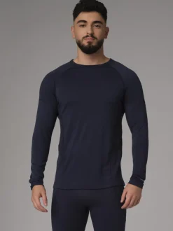 100 % Merinowolle-Shirt langarm | 190 g/m² | Hervorragendes Sweatmanagement dank integrierten Mesh-Einsätzen
