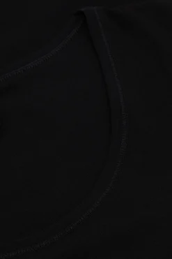 Ärmelloses Shirt aus Baumwolle und Micromodal
