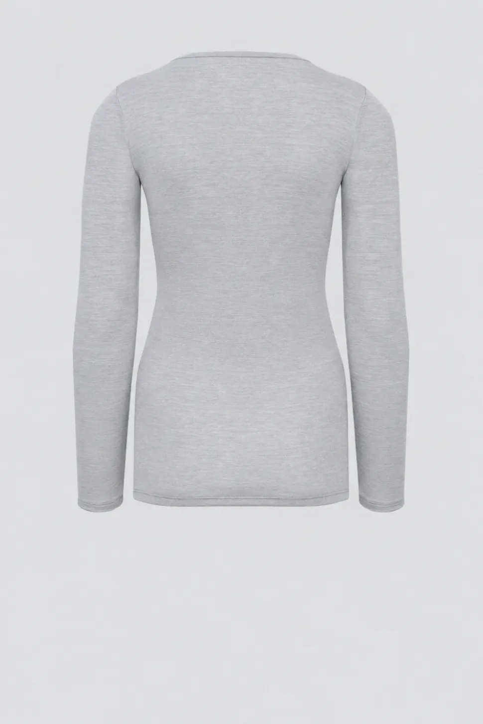 Shirt aus Merinowolle & Seide