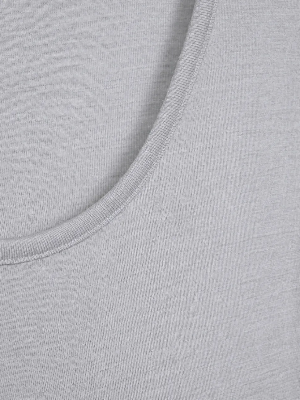 Shirt aus Merinowolle & Seide