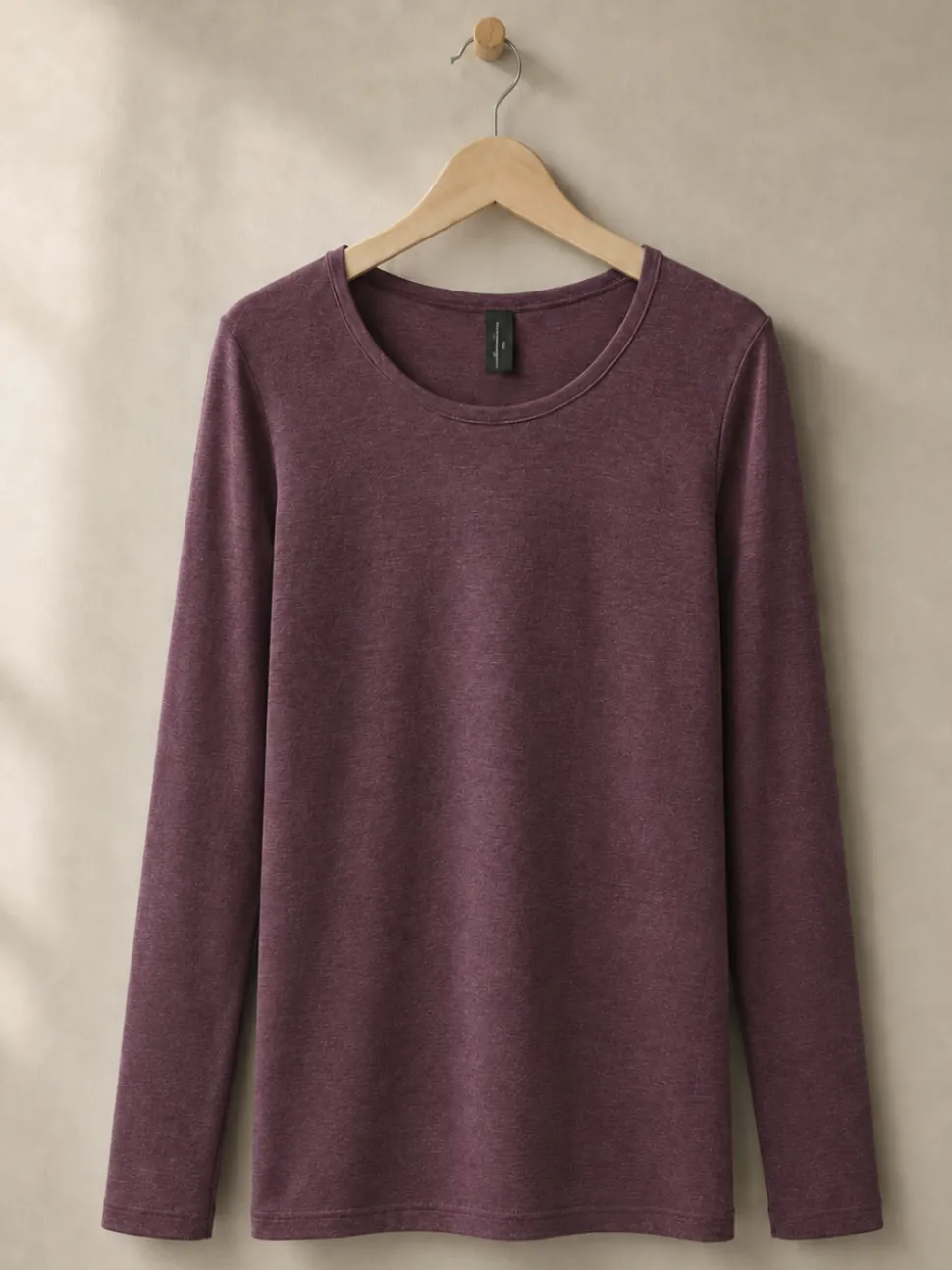 Shirt aus Merinowolle & Seide