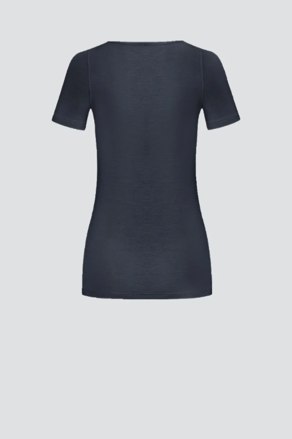 Shirt aus Merinowolle & Seide