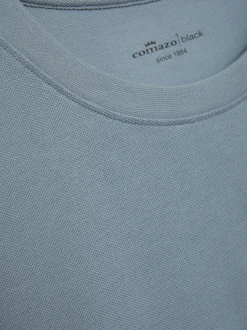 Shirt aus Piqué-Stoff