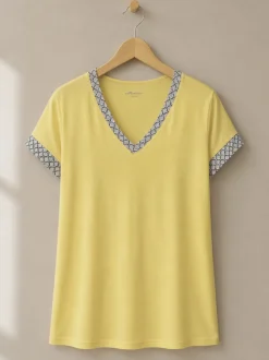 Shirt kurzarm aus Micromodal