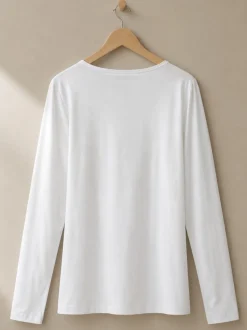 Shirt langarm aus Bio-Baumwolle, Fairtrade