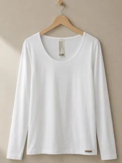 Shirt langarm aus Bio-Baumwolle, Fairtrade
