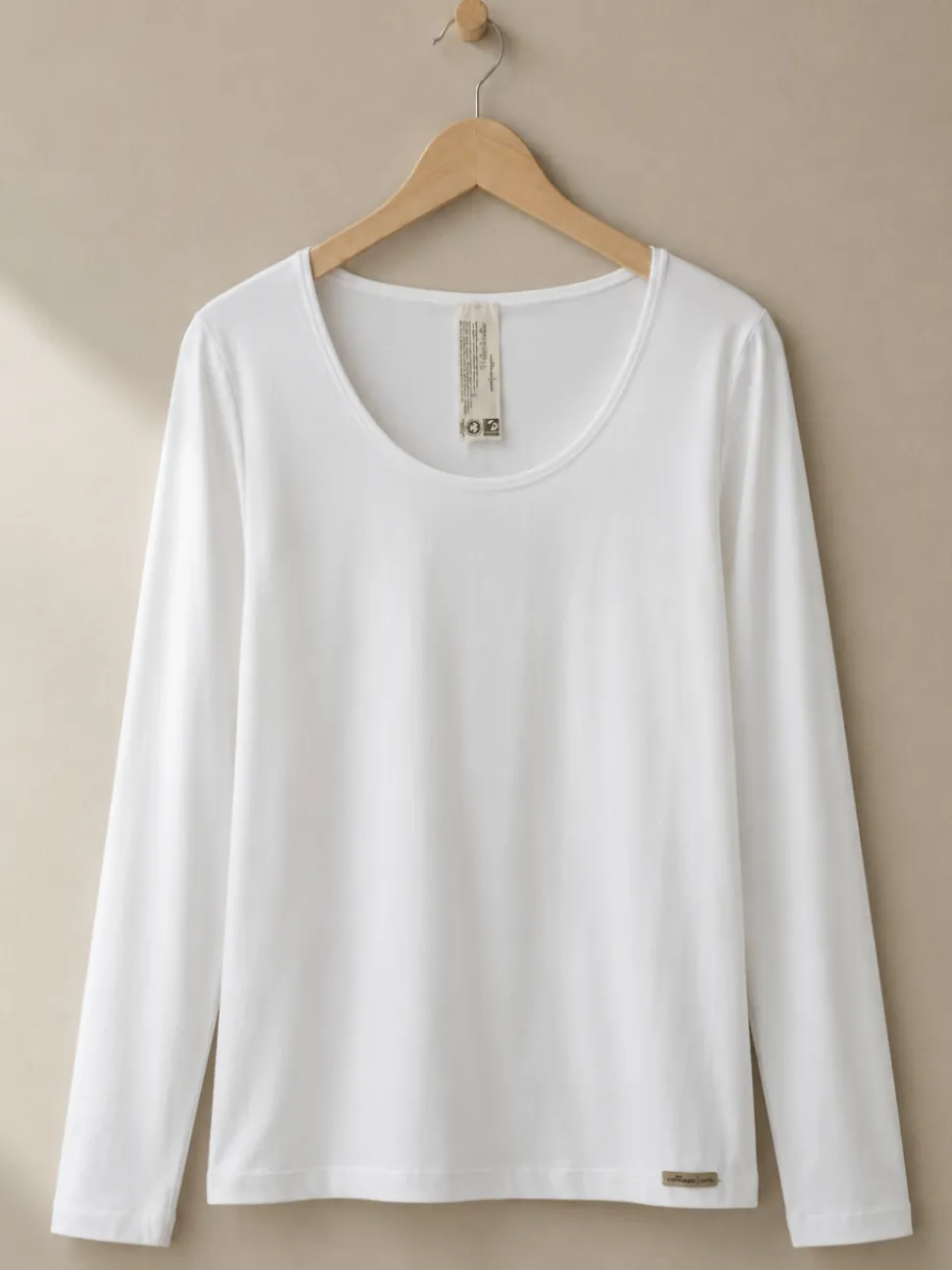 Shirt langarm aus Bio-Baumwolle, Fairtrade