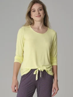 Shirt langarm aus Micromodal