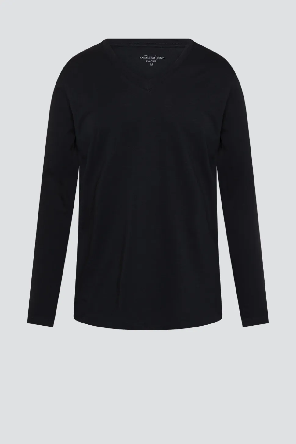 Shirt langarm V-Ausschnitt