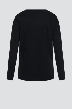 Shirt langarm V-Ausschnitt