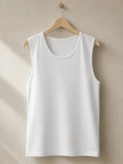 Shirt ohne Arme mit Nadelzug