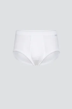 Slip mit Eingriff aus Feinripp-Qualität